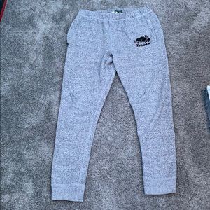 Salt and pepper grey roots sweatpants 🤍